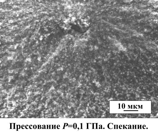 Плотная структура диоксида циркония